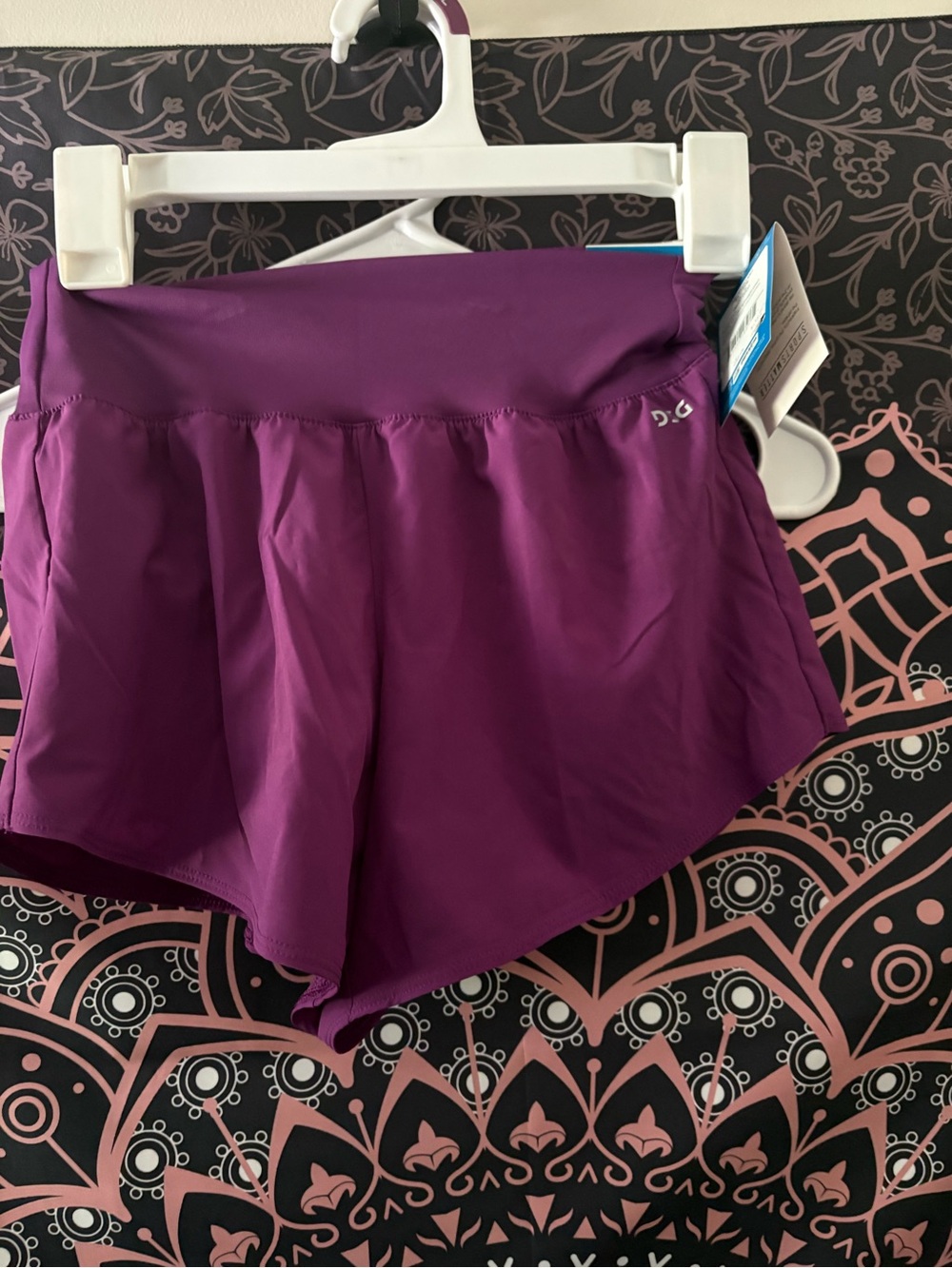 D&G Plum Performance Skort Shorts